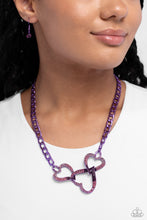 Load image into Gallery viewer, Paparazzi Eclectically Enamored - Purple Necklace