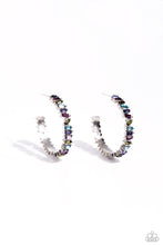Load image into Gallery viewer, Paparazzi Effortless Emeralds - Multi Earrings