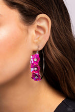 Load image into Gallery viewer, Paparazzi Ethereal Embellishment - Pink Earrings