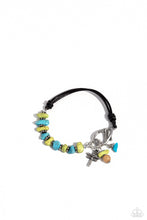 Load image into Gallery viewer, Paparazzi Daring Dragonfly - Green Bracelet