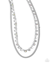 Load image into Gallery viewer, Paparazzi Delicate Dame - White Necklace
