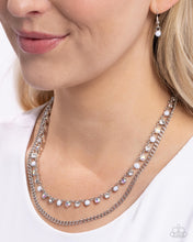 Load image into Gallery viewer, Paparazzi Delicate Dame - White Necklace