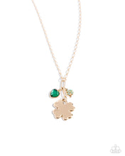 Load image into Gallery viewer, Paparazzi Luck of the Draw - Green Necklace