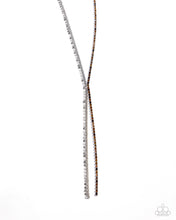 Load image into Gallery viewer, Paparazzi Elongated Eloquence - Brown Necklace