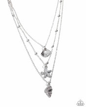 Load image into Gallery viewer, Paparazzi Seashell Sonata - Silver Necklace