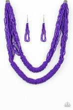 Load image into Gallery viewer, Paparazzi Right As Rainforest - Purple Necklace