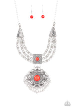 Load image into Gallery viewer, Paparazzi Santa Fe Solstice - Red Necklace