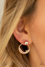 Load image into Gallery viewer, Paparazzi Rich Blitz - Copper Earrings