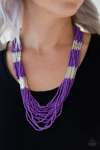 Load image into Gallery viewer, Paparazzi Let It Bead - Purple Necklace