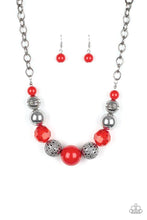 Load image into Gallery viewer, Paparazzi Sugar, Sugar - Red Necklace