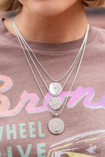Load image into Gallery viewer, Paparazzi Caviar Charm - Silver Necklace