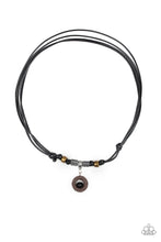 Load image into Gallery viewer, Tiki Thunder Black ✧ Lava Rock Necklace Urban Necklace
