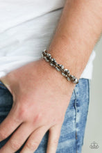 Load image into Gallery viewer, Paparazzi "Ride The Rails" Brown Urban Unisex Bracelet Paparazzi Jewelry

