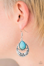 Load image into Gallery viewer, Paparazzi Take Me To The River - Blue Earrings

