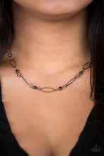 Load image into Gallery viewer, Paparazzi Time Is Of The Essence - Black Necklace
