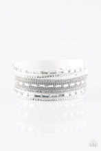 Load image into Gallery viewer, Paparazzi GLAM Right! - White Bracelet
