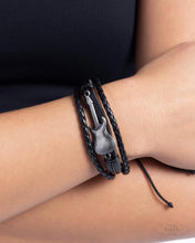 Load image into Gallery viewer, Paparazzi Lead Guitar - Black Bracelet
