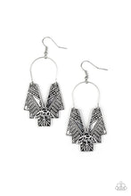 Load image into Gallery viewer, Paparazzi VINTAGE VAULT "Alternative ARTIFACTS" Silver Earrings Paparazzi Jewelry
