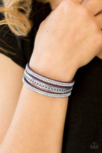 Load image into Gallery viewer, Paparazzi Unstoppable - Purple Bracelet
