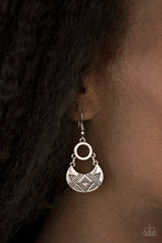 Load image into Gallery viewer, Paparazzi West Side Wild - Silver Earrings
