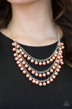 Load image into Gallery viewer, Paparazzi Chicly Classic - Orange Necklace
