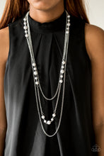 Load image into Gallery viewer, Paparazzi Diva Dilemma - Silver Necklace
