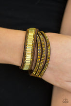 Load image into Gallery viewer, Paparazzi Just In SHOWTIME - Brass Bracelet
