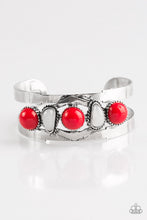 Load image into Gallery viewer, Paparazzi Keep On TRIBE-ing - Red Bracelet
