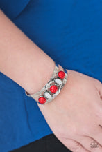 Load image into Gallery viewer, Paparazzi Keep On TRIBE-ing - Red Bracelet
