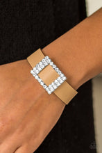 Load image into Gallery viewer, Paparazzi Diamond Diva - Brown Bracelet
