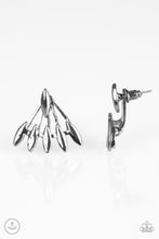 Load image into Gallery viewer, Paparazzi Radically Rebel - Black Earrings
