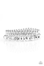 Load image into Gallery viewer, Paparazzi A HAUTE Mess - Silver Bracelet
