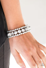 Load image into Gallery viewer, Paparazzi A HAUTE Mess - Silver Bracelet
