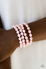 Load image into Gallery viewer, Paparazzi Work The BALLROOM - Pink  Bracelet
