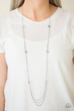 Load image into Gallery viewer, Paparazzi VINTAGE VAULT "Beach Breeze" Pink Necklace &amp; Earring Set Paparazzi Jewelry

