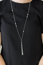 Load image into Gallery viewer, Vienna Voyage - White Bead Silver Necklace
