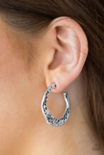 Load image into Gallery viewer, Paparazzi Gypsy Grandeur - Silver Earrings
