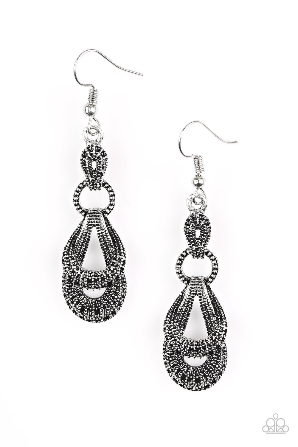 Paparazzi Romantic Radiance - Silver Earrings