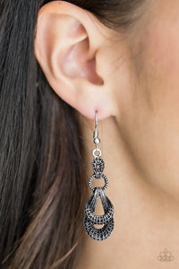 Paparazzi Romantic Radiance - Silver Earrings