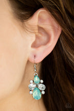 Load image into Gallery viewer, Paparazzi Wonderland Waltz - Green Earrings
