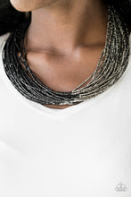 Load image into Gallery viewer, Paparazzi Flashy Fashion - Black Necklace
