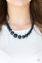 Load image into Gallery viewer, Paparazzi Party Pearls - Blue Necklace
