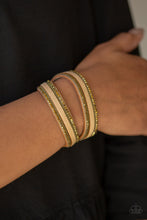 Load image into Gallery viewer, Paparazzi Going For Glam - Brass Bracelet
