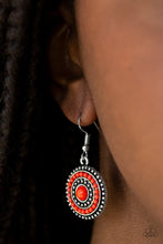 Load image into Gallery viewer, Paparazzi Rainbow Riviera - Red Earrings
