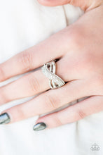 Load image into Gallery viewer, Paparazzi VINTAGE VAULT "Onstage Opulence" White Ring Paparazzi Jewelry
