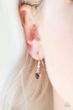 Load image into Gallery viewer, Paparazzi I Am Queen - Purple Necklace
