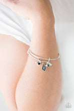 Load image into Gallery viewer, Paparazzi Treasure Charms - Black Bracelet
