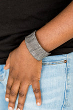 Load image into Gallery viewer, Paparazzi Metal Mecca - Black Bracelet
