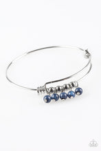 Load image into Gallery viewer, Paparazzi VINTAGE VAULT "All Roads Lead To Roam" Blue Bracelet Paparazzi Jewelry
