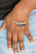 Load image into Gallery viewer, Paparazzi VINTAGE VAULT "All Roads Lead To Roam" Blue Bracelet Paparazzi Jewelry
